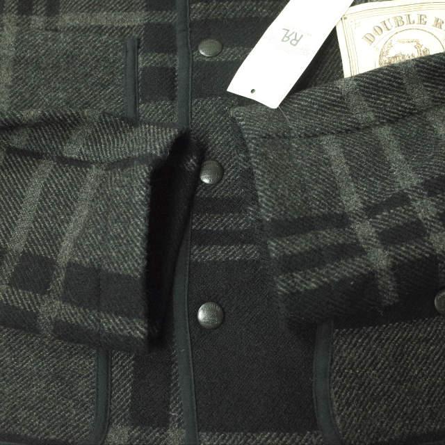 新品 RRL ダブルアールエル WOOL CHECK MACKINAW JACKET ウール