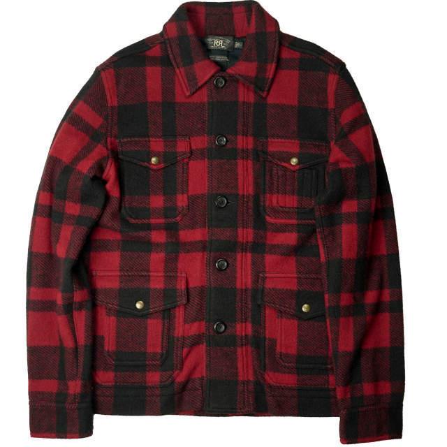 RRL ダブルアールエル BUFFALO CHECK MACKINAW JACKET RRL ダブルアールエル BUFFALO CHECK MACKINAW JACKET