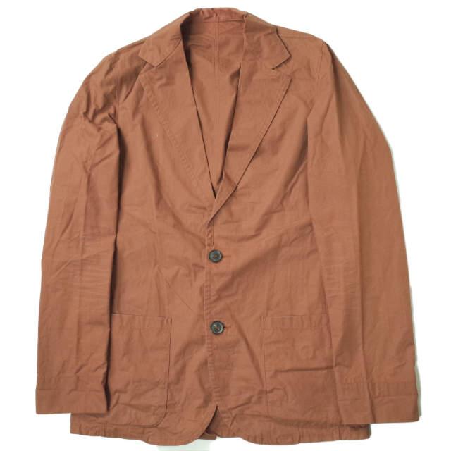 UMIT BENAN ウミットベナン イタリア製 アンコン2Bシャツジャケット 96-07-31-07032 46 ブラウン テーラード アウター g5718 | 