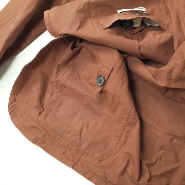 UMIT BENAN ウミットベナン イタリア製 アンコン2Bシャツジャケット 96-07-31-07032 46 ブラウン テーラード アウター g5718 |  | 05