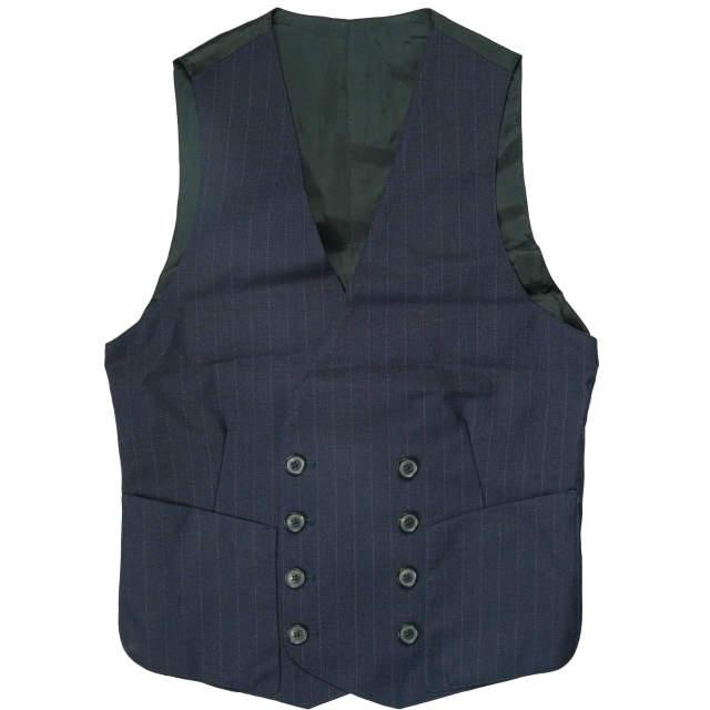 UMIT BENAN ウミットベナン イタリア製 3ピースセットアップ ZUM0013 44 ネイビー スーツ ストライプ g5720 |  | 04