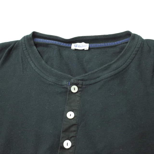 Schiesser シーサー Henley 1/2 ヘンリーネックTシャツ 11203 5 ブラック 半袖 カットソー トップス g5731 |  | 03
