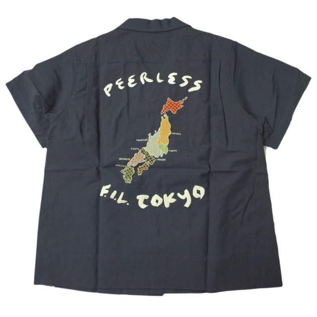 新品 visvim ビズビム 21SS SANKO SOUVENIR SHIRT S/S 刺子刺繍
