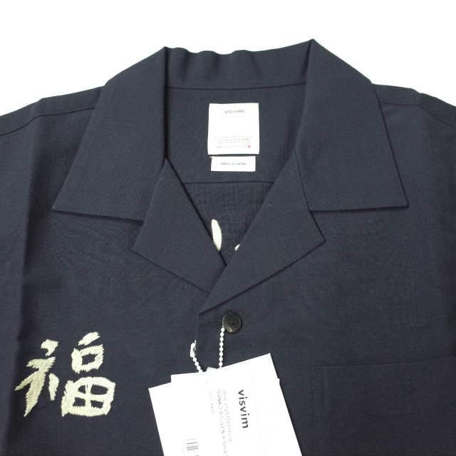 新品 visvim ビズビム 21SS SANKO SOUVENIR SHIRT S/S 刺子刺繍