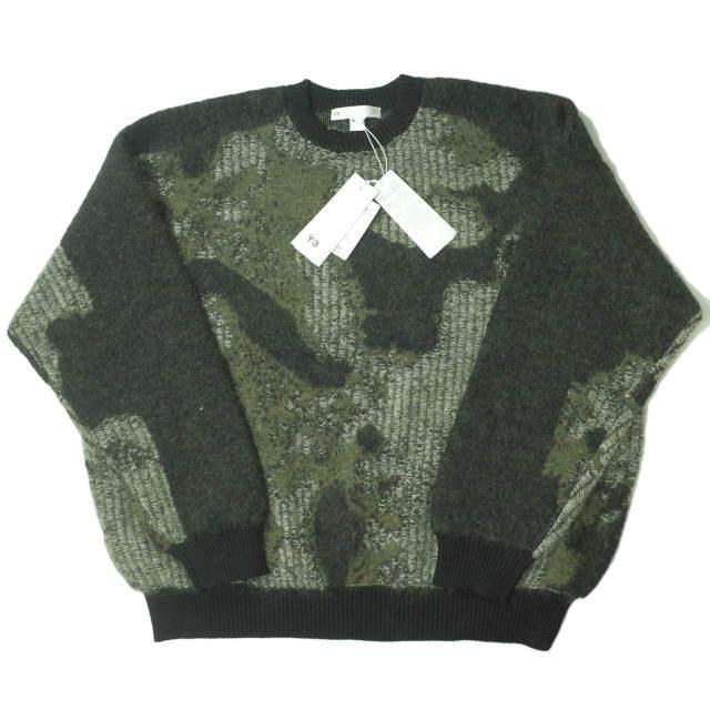 新品 Y-3 ワイスリー 21AW U CH1 CAMO KNIT CREW SWEATER 新品 Y-3 ワイスリー 21AW U CH1 CAMO KNIT CREW SWEATER