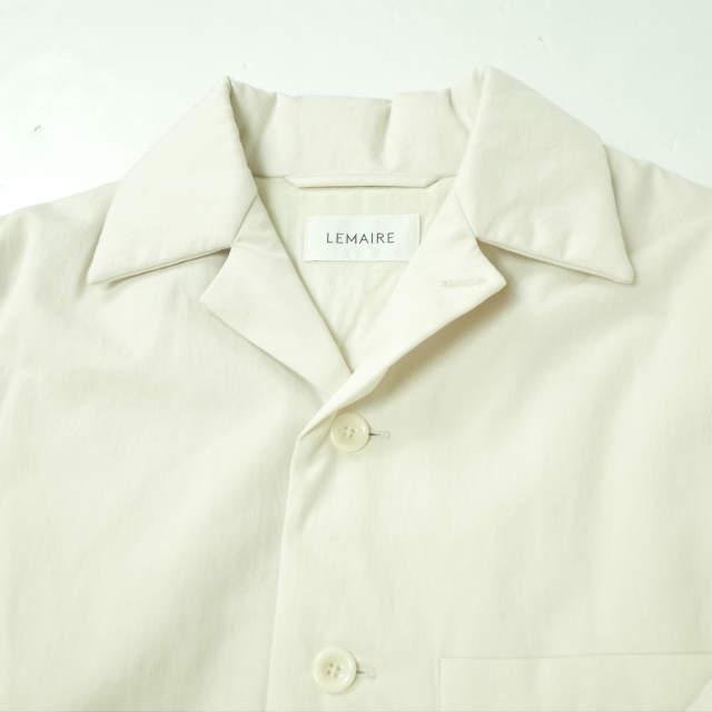 新品 LEMAIRE ルメール 21AW WADDED OVERSHIRT コットン 新品 LEMAIRE ルメール 21AW WADDED OVERSHIRT コットン