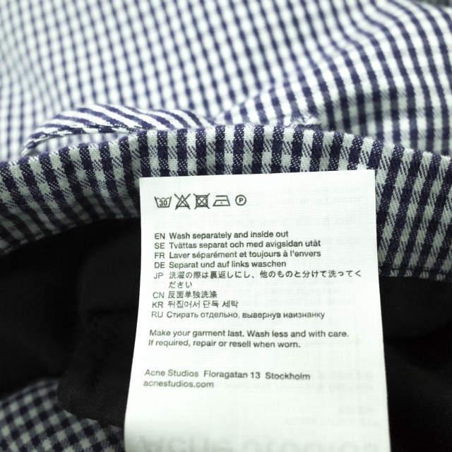 新品 Acne Studios アクネストゥディオズ 21SS ギンガムチェック 新品 Acne Studios アクネストゥディオズ 21SS ギンガムチェック