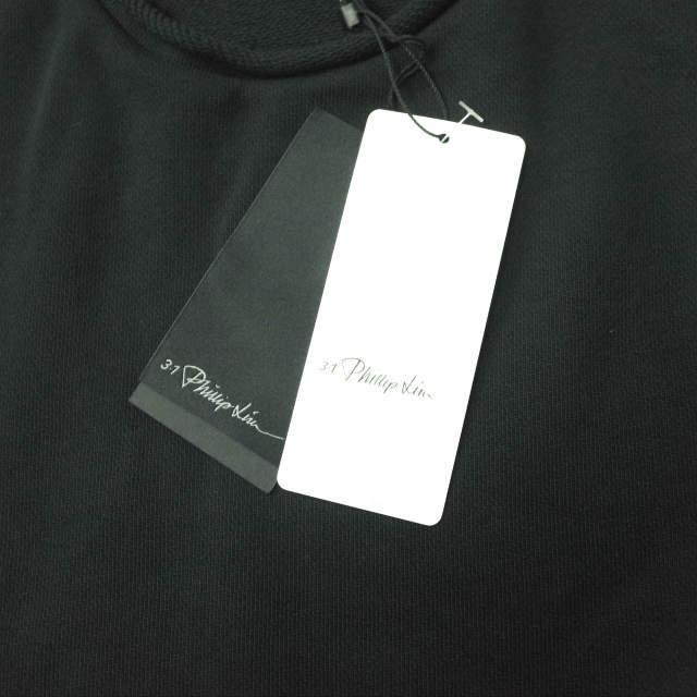 新品 3.1 Phillip Lim フィリップリム 17AW LS ROLL EDGE CREWNECK SWEATSHIRT W ZIPPER ジップスウェット F1711372FTYM XS Black g5857 |  | 02