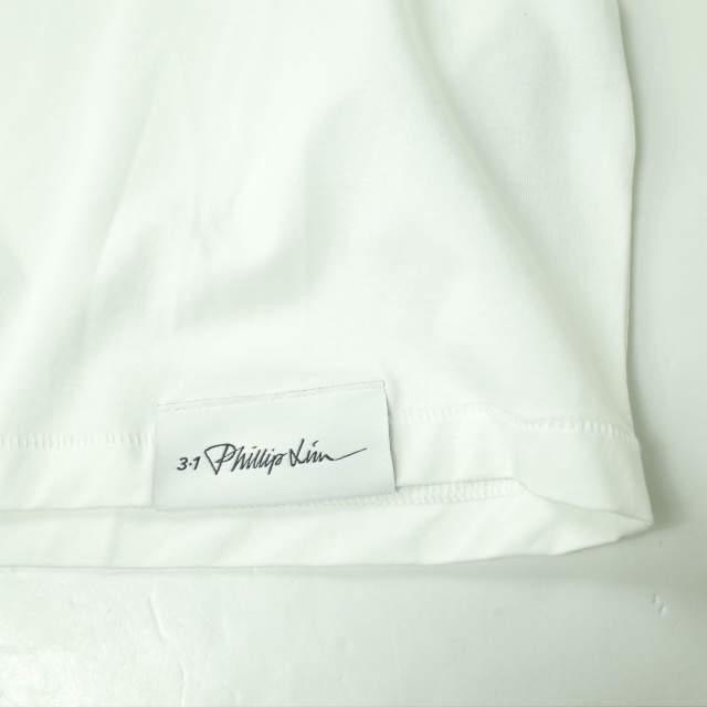 新品 3.1 Phillip Lim スリーワン フィリップリム 19SS SS OVERSIZED BOXY VNECK TEE オーバーサイズVネックTシャツ S OPTIC WHITE g5860 |  | 06