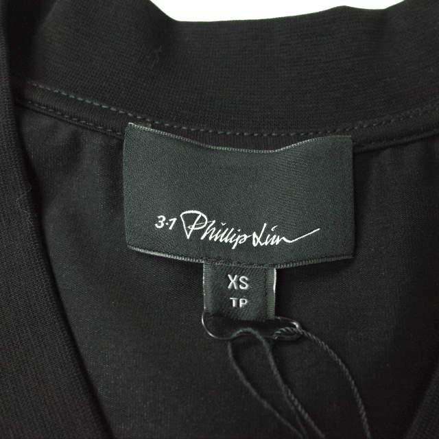 新品 3.1 Phillip Lim スリーワン フィリップリム 19SS SS OVERSIZED BOXY VNECK TEE オーバーサイズVネックTシャツ XS Black g5861 |  | 03