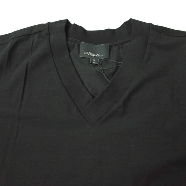 新品 3.1 Phillip Lim スリーワン フィリップリム 19SS SS OVERSIZED BOXY VNECK TEE オーバーサイズVネックTシャツ XS Black g5861 |  | 04