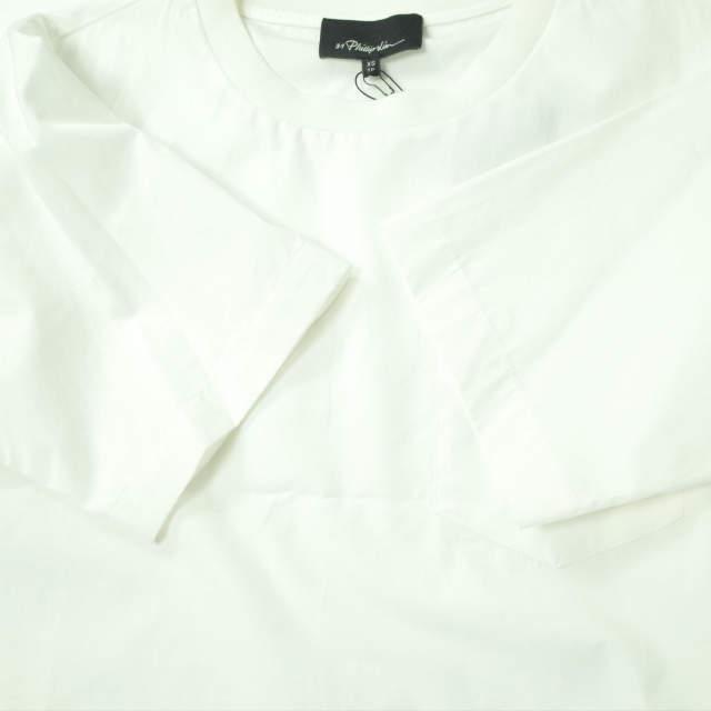 新品 3.1 Phillip Lim スリーワン フィリップリム SS CLASSIC TEE ラウンドヘム ブロードポケットTシャツ F172-2647COTM XS WHITE g5862 |  | 05