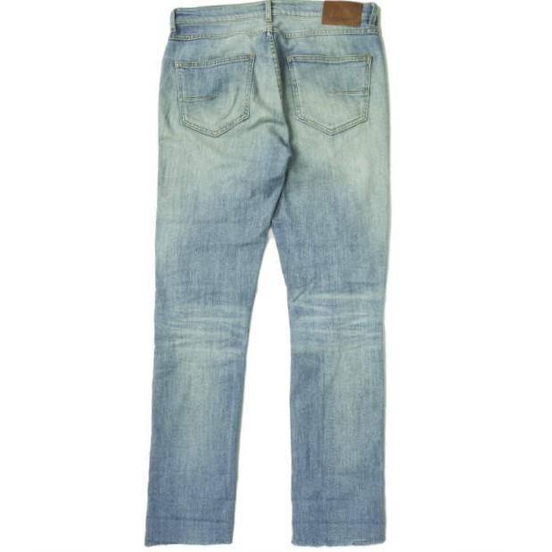 PAOLO PECORA パオロペコラ イタリア製 カットオフスキニーデニムパンツ P17EC1M0204CT024 30 Indigo セルビッチ ジーンズ ボトムス g5940 |  | 01