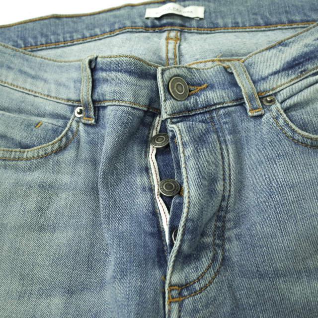 PAOLO PECORA パオロペコラ イタリア製 カットオフスキニーデニムパンツ P17EC1M0204CT024 30 Indigo セルビッチ ジーンズ ボトムス g5940 |  | 03