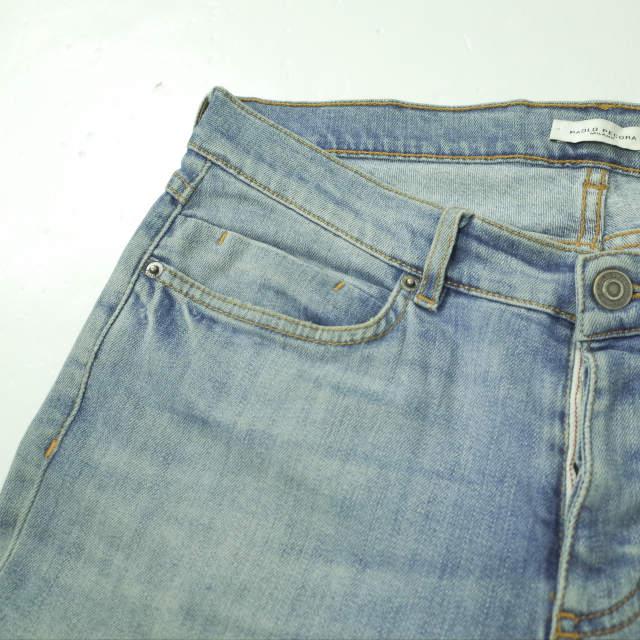 PAOLO PECORA パオロペコラ イタリア製 カットオフスキニーデニムパンツ P17EC1M0204CT024 30 Indigo セルビッチ ジーンズ ボトムス g5940 |  | 04