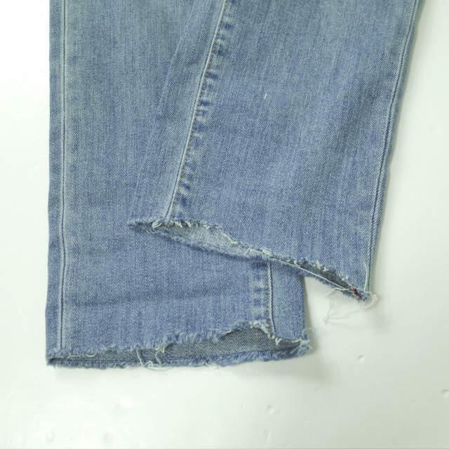 PAOLO PECORA パオロペコラ イタリア製 カットオフスキニーデニムパンツ P17EC1M0204CT024 30 Indigo セルビッチ ジーンズ ボトムス g5940 |  | 07