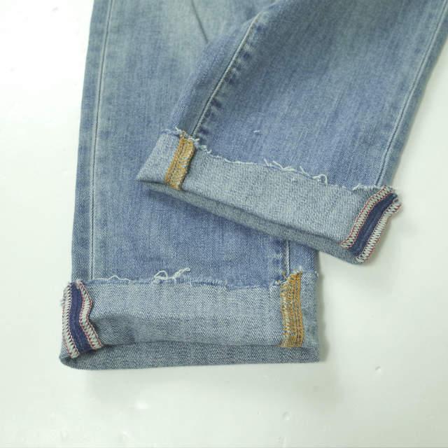 PAOLO PECORA パオロペコラ イタリア製 カットオフスキニーデニムパンツ P17EC1M0204CT024 30 Indigo セルビッチ ジーンズ ボトムス g5940 |  | 08