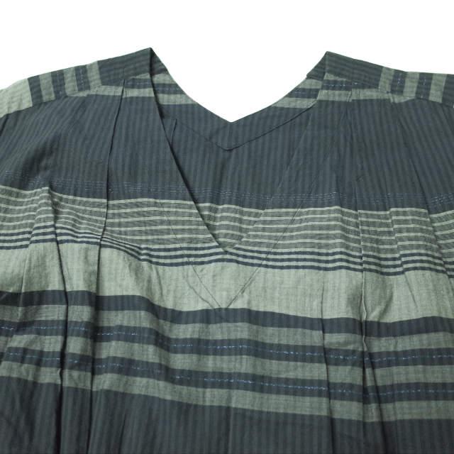 HaaT ISSEY MIYAKE ハート イッセイミヤケ 16SS 日本製 ラメ糸ボーダー 