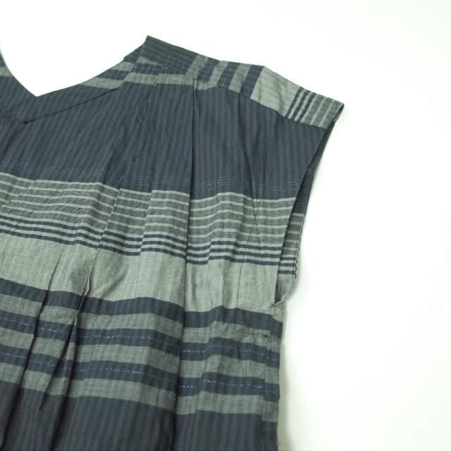 HaaT ISSEY MIYAKE ハート イッセイミヤケ 16SS 日本製 ラメ糸ボーダー 