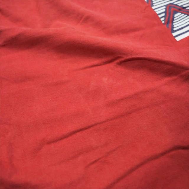 HURRAY HURRAY フレイフレイ フレーフレー 日本製 Side Panel Print Tee ウェーブプリント サイドパネルTシャツ H4015 2 レッド 半袖 g5962 |  | 07