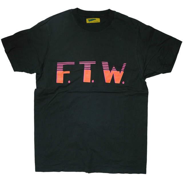 HURRAY HURRAY フレイフレイ フレーフレー 日本製 F.T.W. TEE ロゴプリントTシャツ H1648 1 ブラック 半袖 FTW トップス g5965 | 