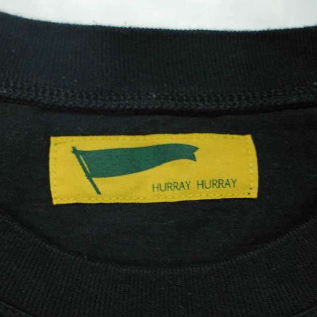 HURRAY HURRAY フレイフレイ フレーフレー 日本製 F.T.W. TEE ロゴプリントTシャツ H1648 1 ブラック 半袖 FTW トップス g5965 |  | 02