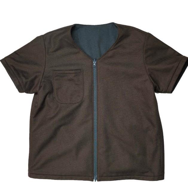HURRAY HURRAY フレイフレイ Reversible Short Sleeve Zip up Jacket リバーシブルショートスリーブジップアップジャケット g5968 |  | 02