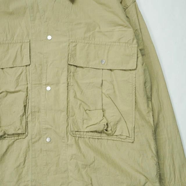 HURRAY HURRAY フレイフレイ フレーフレー 日本製 Ripstop Cloth Shirt Jacket リップストップクロスシャツジャケット H1010 1 Beige g5970 |  | 03