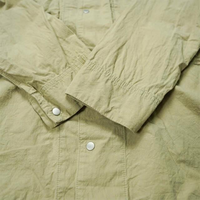 HURRAY HURRAY フレイフレイ フレーフレー 日本製 Ripstop Cloth Shirt Jacket リップストップクロスシャツジャケット H1010 1 Beige g5970 |  | 05