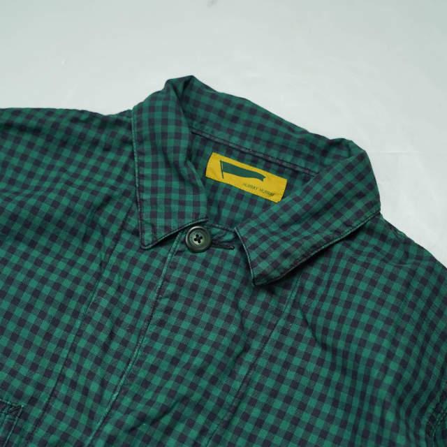 HURRAY HURRAY フレイフレイ フレーフレー 日本製 カバーオールシャツ H1512 1 グリーン 長袖 ギンガムチェック トップス g5973 |  | 06