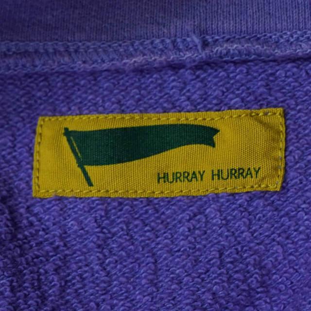 HURRAY HURRAY フレイフレイ フレーフレー 日本製 EKIDEN SWEAT 駅伝スウェット C4031 2 パープル 半袖 ハイネック ハーフジップ g5981 |  | 02