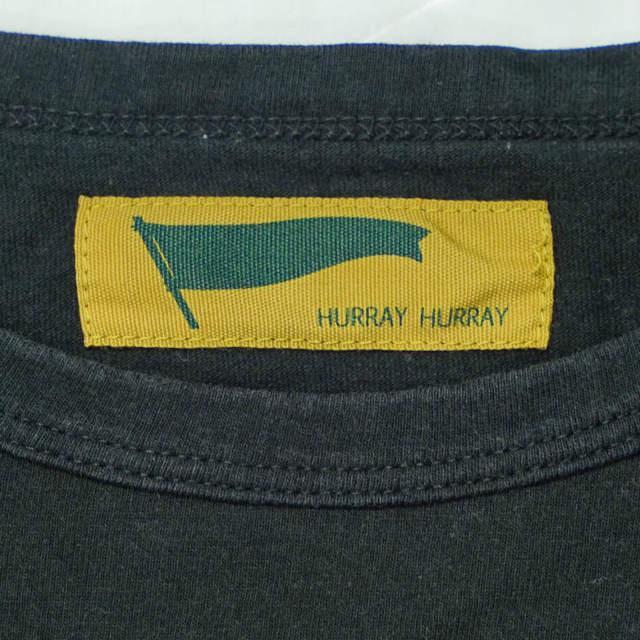 HURRAY HURRAY フレイフレイ フレーフレー 日本製 Mirror Tee ミラーTシャツ 1程度 ブラック 半袖 トップス g5983 |  | 03