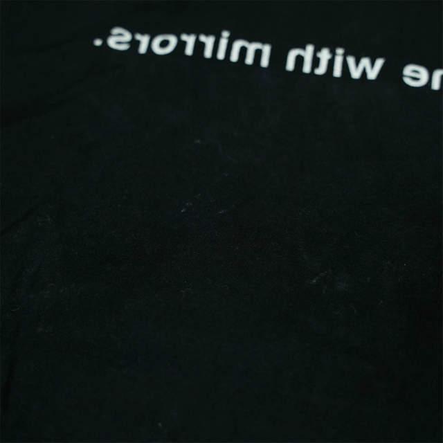 HURRAY HURRAY フレイフレイ フレーフレー 日本製 Mirror Tee ミラーTシャツ 1程度 ブラック 半袖 トップス g5983 |  | 05