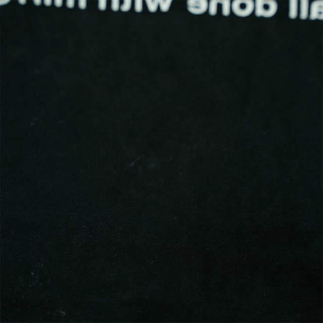 HURRAY HURRAY フレイフレイ フレーフレー 日本製 Mirror Tee ミラーTシャツ 1程度 ブラック 半袖 トップス g5983 |  | 06