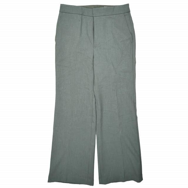 ADAM ET ROPE アダムエロペ 21AW セミフレアスラックス GAS21060 36 グレー パンツ ジップフライ ボトムス g6003 | 