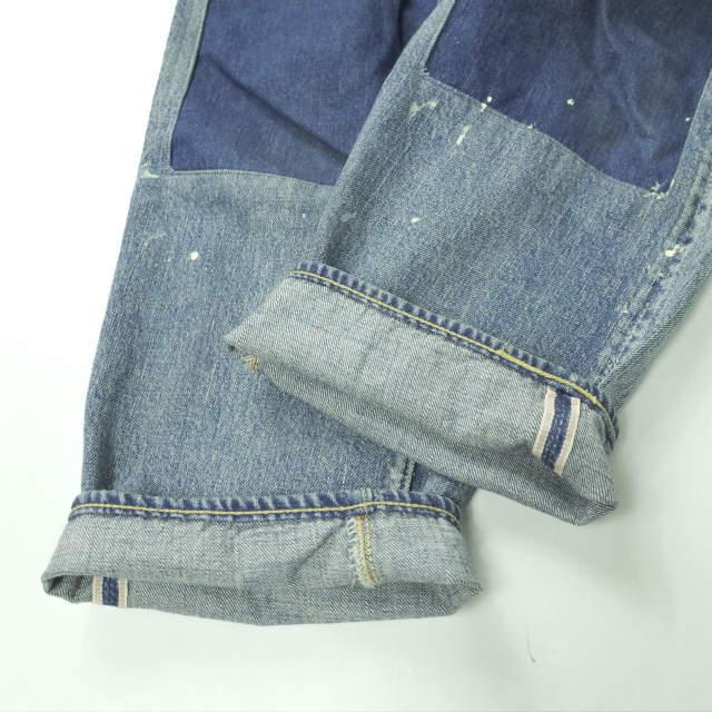 orslow x BEAMS BOY オアスロウ 別注 Monroe Pants Special パッチーワーク＆ペイント加工 モンローパンツ S(1) デニムパンツ g6029 |  | 07