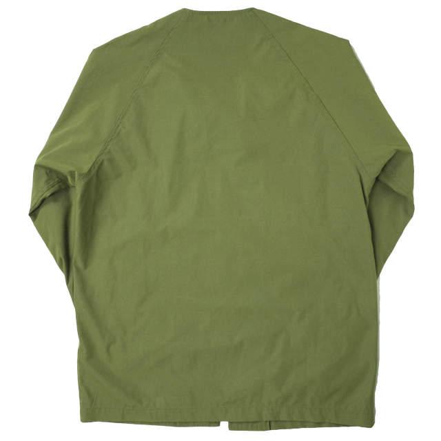 YARDAGE BY RayLine＆Co ヤーデージ バイ レイラインアンドコー Vネックアーミージップシャツジャケット YA1602-SH04 S オリーブ g6041 |  | 01