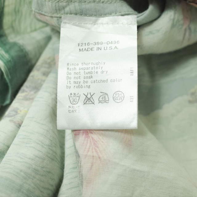 MARK MCNAIRY マークマクナイリー アメリカ製 Rayon Aloha Shirts レーヨンアロハシャツ S グリーン 半袖 開襟 オープンカラー g6109 |  | 07