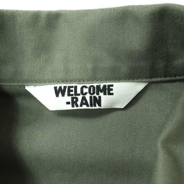 WELCOME RAIN ウェルカムレイン 21AW 日本製 COVER ALL JACKET チャイナボタン カバーオールジャケット 2 GRAY KHAKI ブルゾン g6175 |  | 02