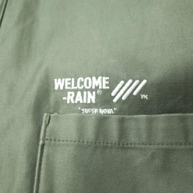 WELCOME RAIN ウェルカムレイン 21AW 日本製 COVER ALL JACKET チャイナボタン カバーオールジャケット 2 GRAY KHAKI ブルゾン g6175 |  | 04