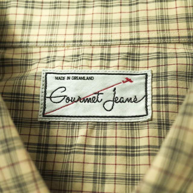 gourmet jeans グルメジーンズ 18AW IRREGULAR POCKET SHIRT オーバー  