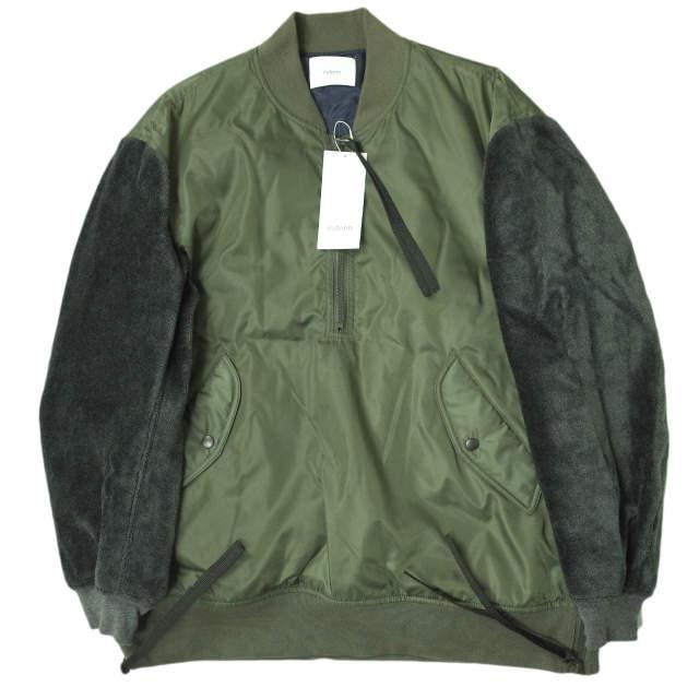 新品 nuterm ニューターム 19AW 日本製 Pull Over Bomber Jacket 新品 nuterm ニューターム 19AW 日本製 Pull Over Bomber Jacket