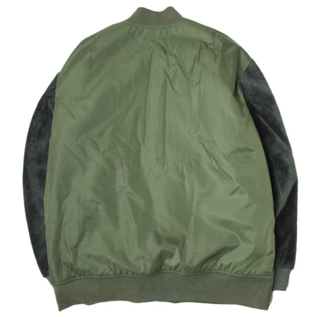 新品 nuterm ニューターム 19AW 日本製 Pull Over Bomber Jacket プル 