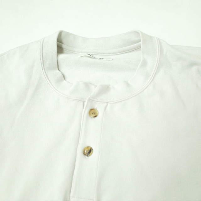 MATSUFUJI マツフジ 21SS 日本製 Henry Neck Sweat Shirt MATSUFUJI マツフジ 21SS 日本製 Henry Neck Sweat Shirt