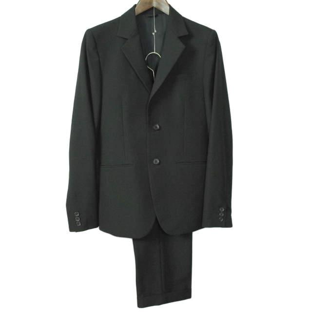 PROTOTYPE BY MILOK プロトタイプバイミロック 日本製 P/W 2Bジャケット ＆ ノープリーツスラックス S ブラック スーツ セットアップ g6203 | 