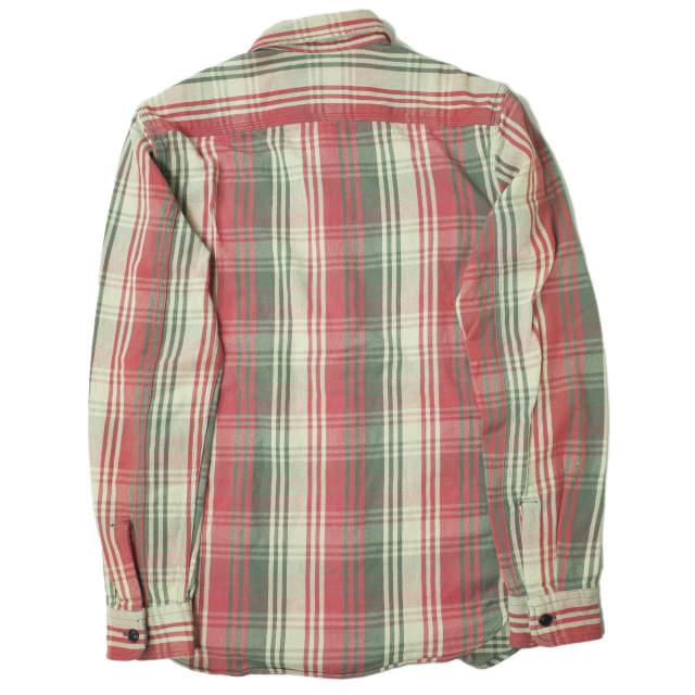 RRL ダブルアールエル L/S FLANNEL PLAID WORK SHIRTS コットン RRL ダブルアールエル L/S FLANNEL PLAID WORK SHIRTS コットン