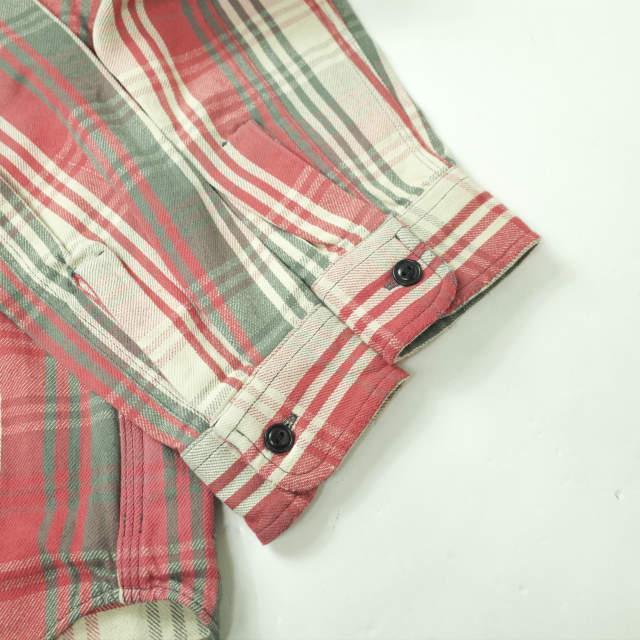 RRL ダブルアールエル L/S FLANNEL PLAID WORK SHIRTS コットン RRL ダブルアールエル L/S FLANNEL PLAID WORK SHIRTS コットン