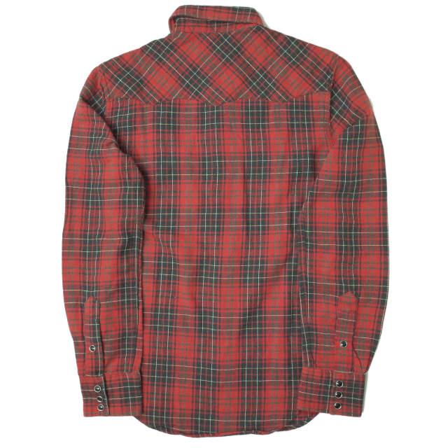 RRL ダブルアールエル PLAID L/S WESTERN SHIRTS チェックウエスタン 