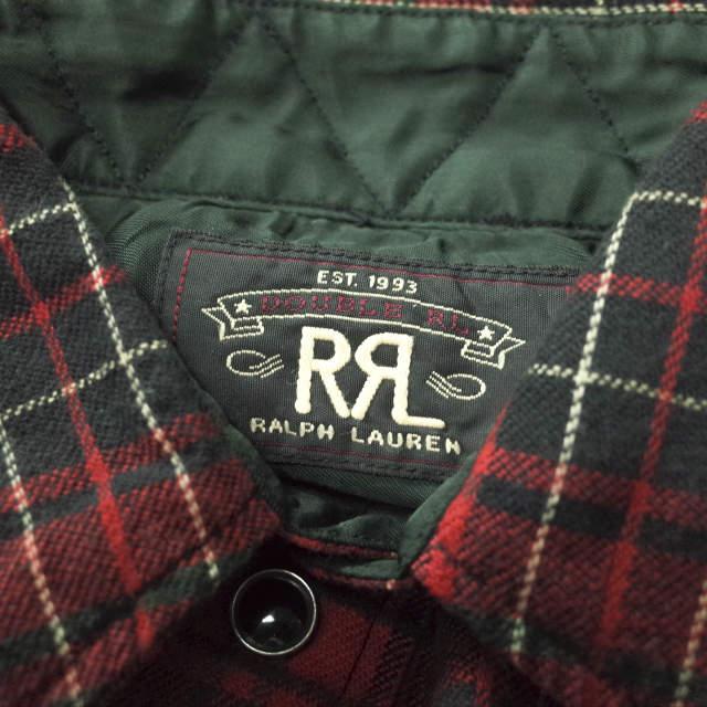 RRL ダブルアールエル PLAID L/S WESTERN SHIRTS チェックウエスタン