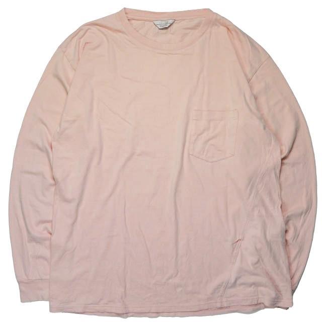 UNUSED アンユーズド 日本製 LONG SLEEVE POCKET T-SHIRT ロング